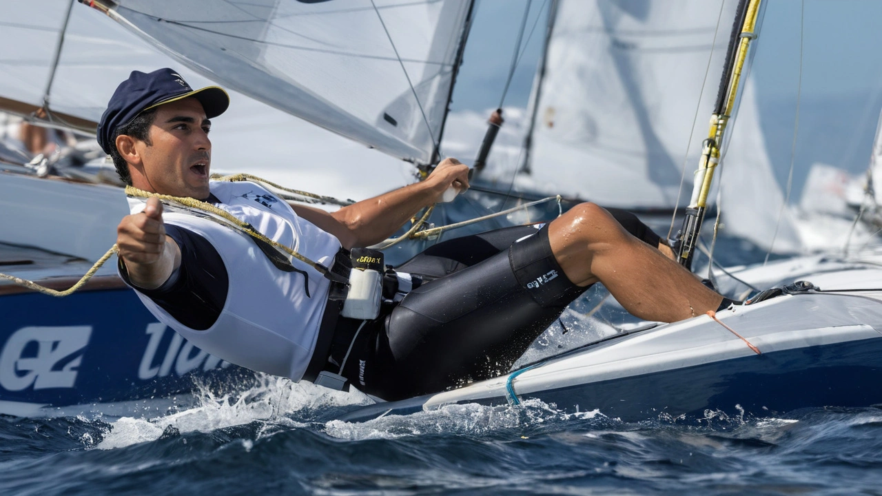 Clemente Seguel avanza a la Medal Race en los Juegos Olímpicos de París 2024