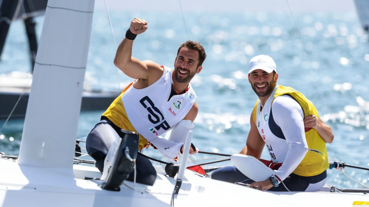 Diego Botin y Florian Trittel Conquistan el Oro Olímpico en Skiff Masculino en París 2024