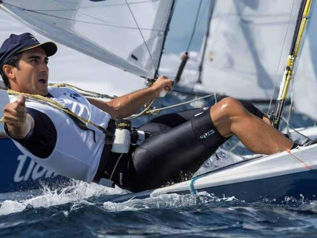 Clemente Seguel avanza a la Medal Race en los Juegos Olímpicos de París 2024