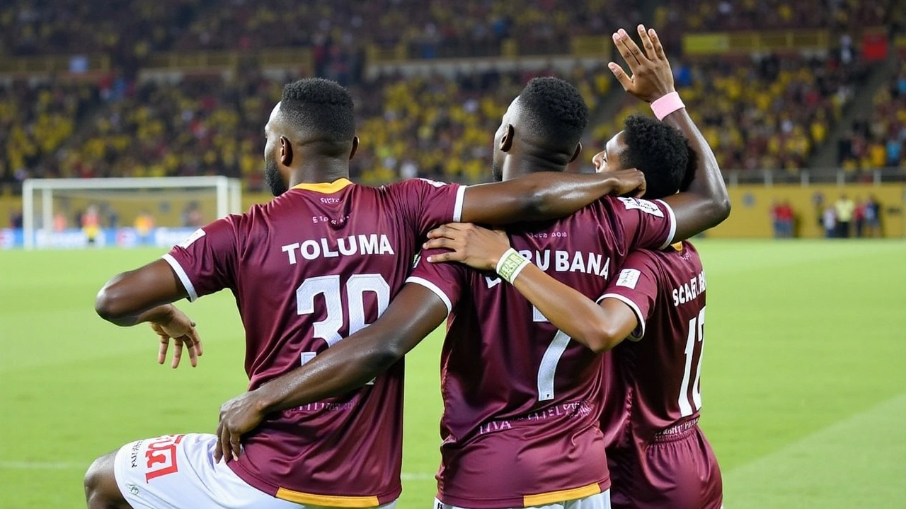 Deportes Tolima fortalece su posición con victoria clave sobre América de Cali en cuadrangulares