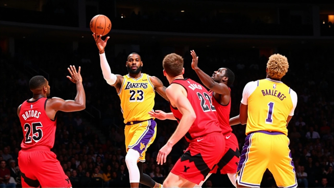 Los Angeles Lakers Frenan Remontada de Raptors para Romper Racha Perdida