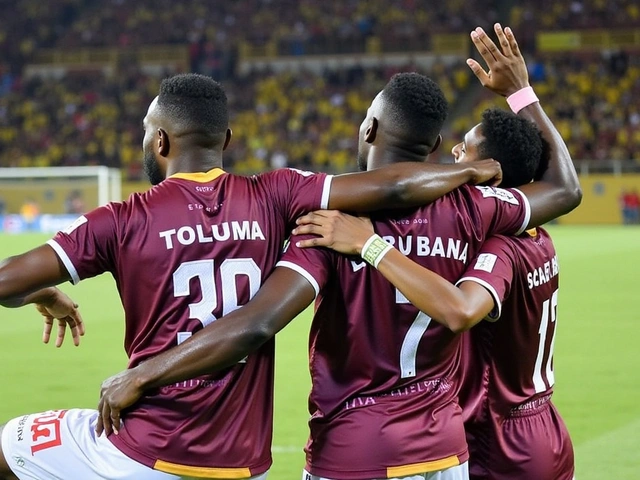 Deportes Tolima fortalece su posición con victoria clave sobre América de Cali en cuadrangulares