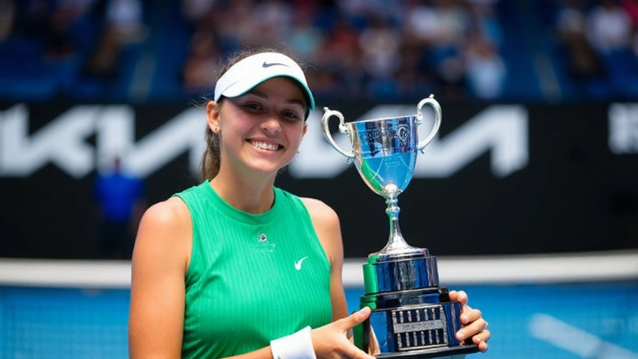Renata Jamrichova conquista su primer Grand Slam junior en Melbourne tras remontar a Emerson Jones