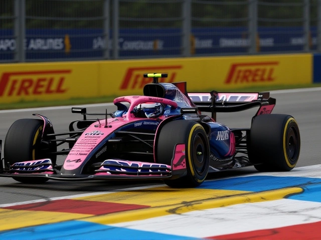 Franco Colapinto arranca 16.º en el GP de Singapur 2025 y enfrenta el calor de Marina Bay