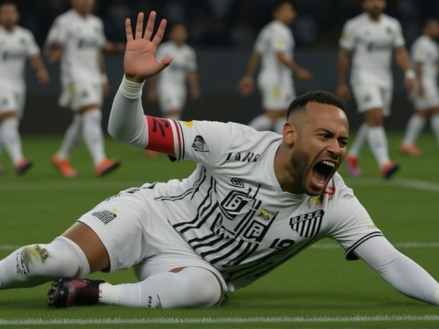 Neymar marca un triplete y salva al Santos del descenso con victoria 3-0 sobre Juventude