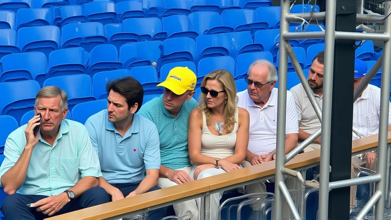Ancelotti en el Río Open: Berrettini vence a Barrios ante la mirada del técnico